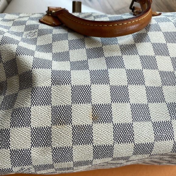 Louis Vuitton Damier Azur Speedy Bandouliere 30 - Picture 4 of 9